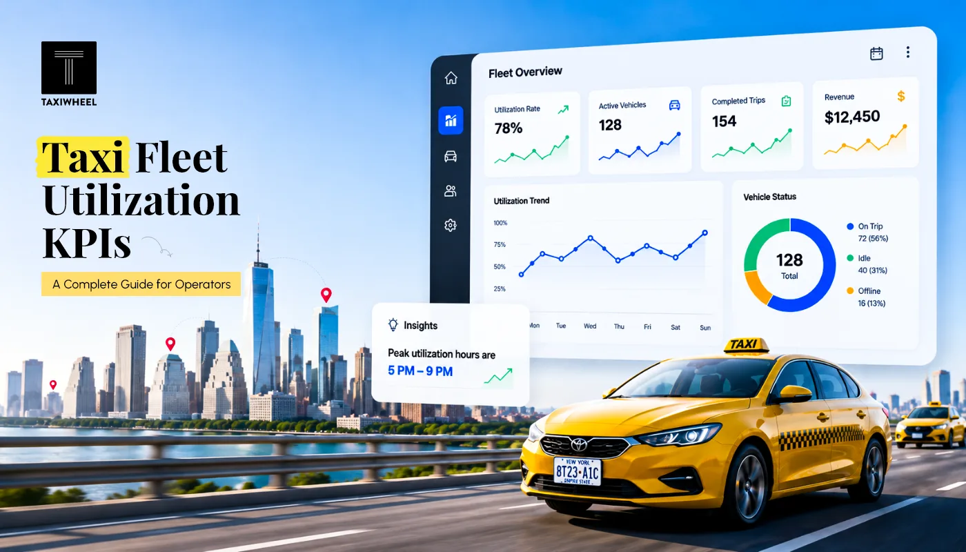 Fleet Utilization KPI Guide for Taxi Businesses to Improve Fleet Performance